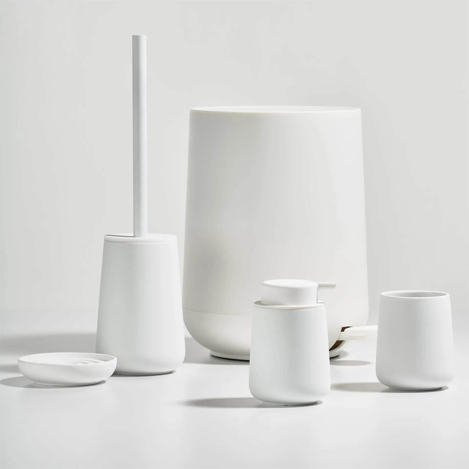 Poubelle à pédale 5 l, blanc Zone Denmark