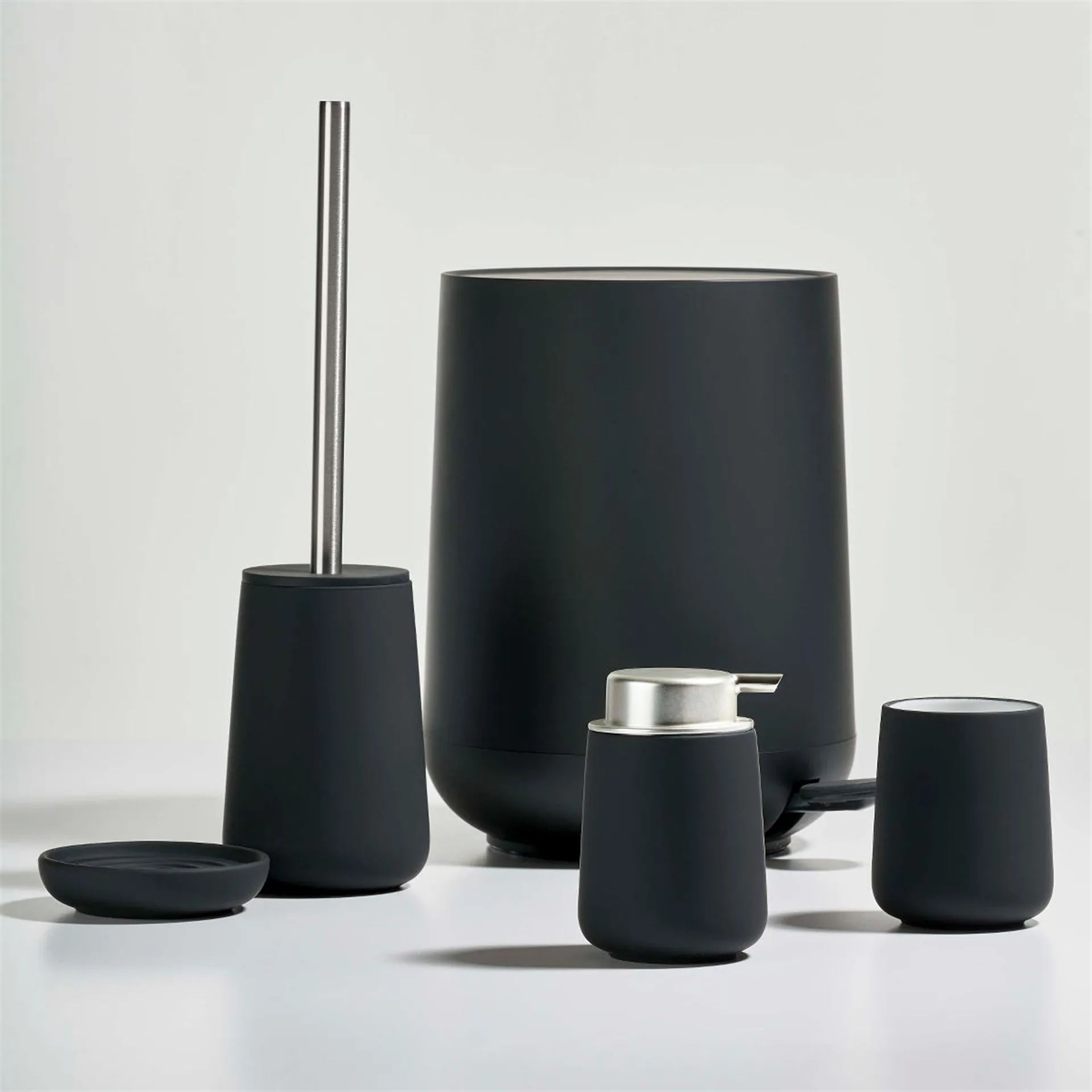 Poubelle à pédale 5 l, noir Zone Denmark