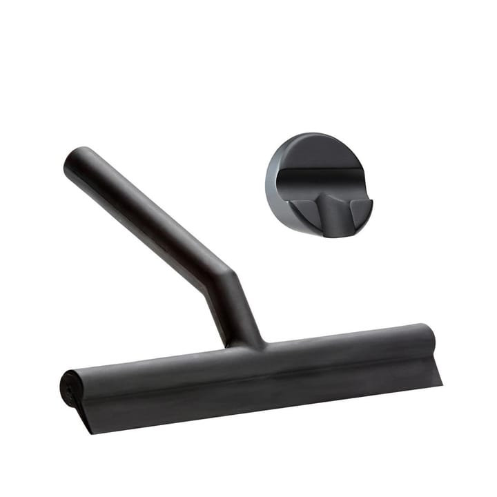 Raclette de douche Wiper - black, avec support
 - Zone Denmark