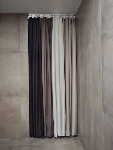 Rideau de douche Lux - Black, 200x220 cm - Zone Denmark