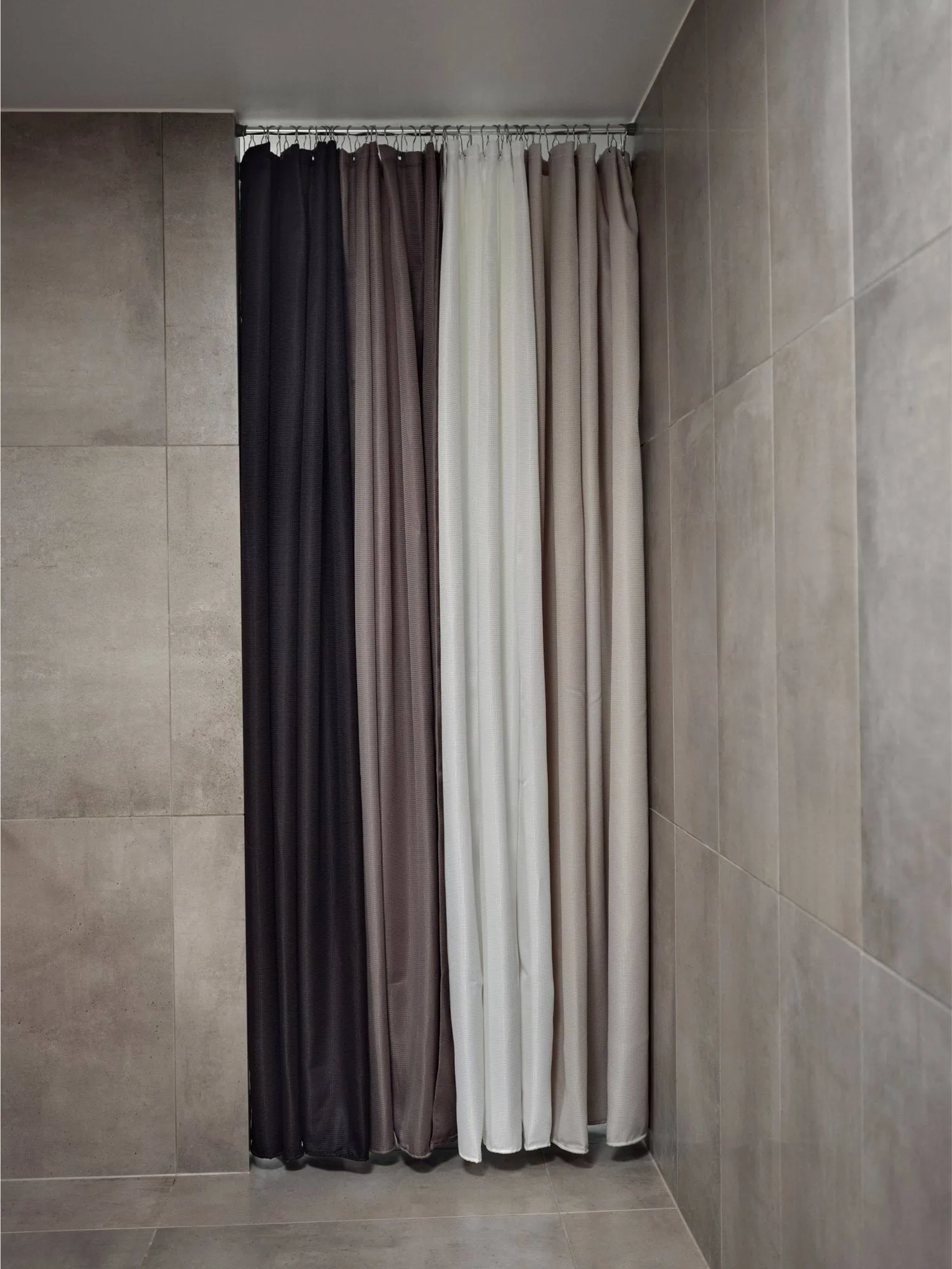 Rideau de douche Lux, Soft grey, 180x200 cm Zone Denmark