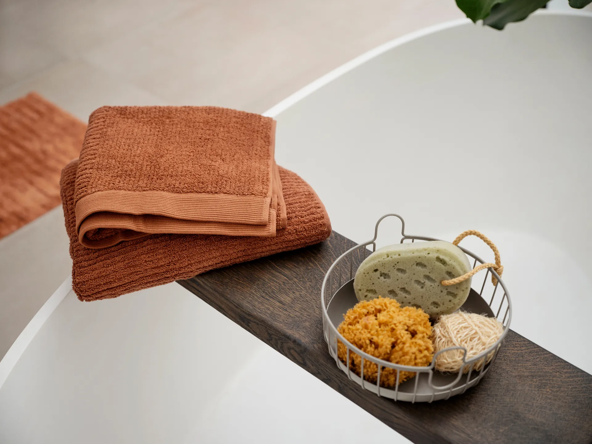 Serviette de bain Classic 70x140 cm, Mandarine Zone Denmark