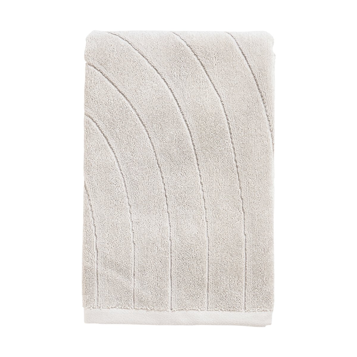 Zone Denmark Serviette de bain Time 70x140 cm Gris clair