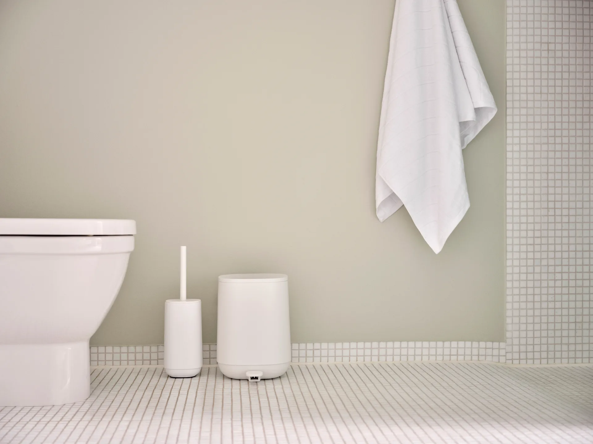 Serviette de bain Time 70x140 cm, White Zone Denmark