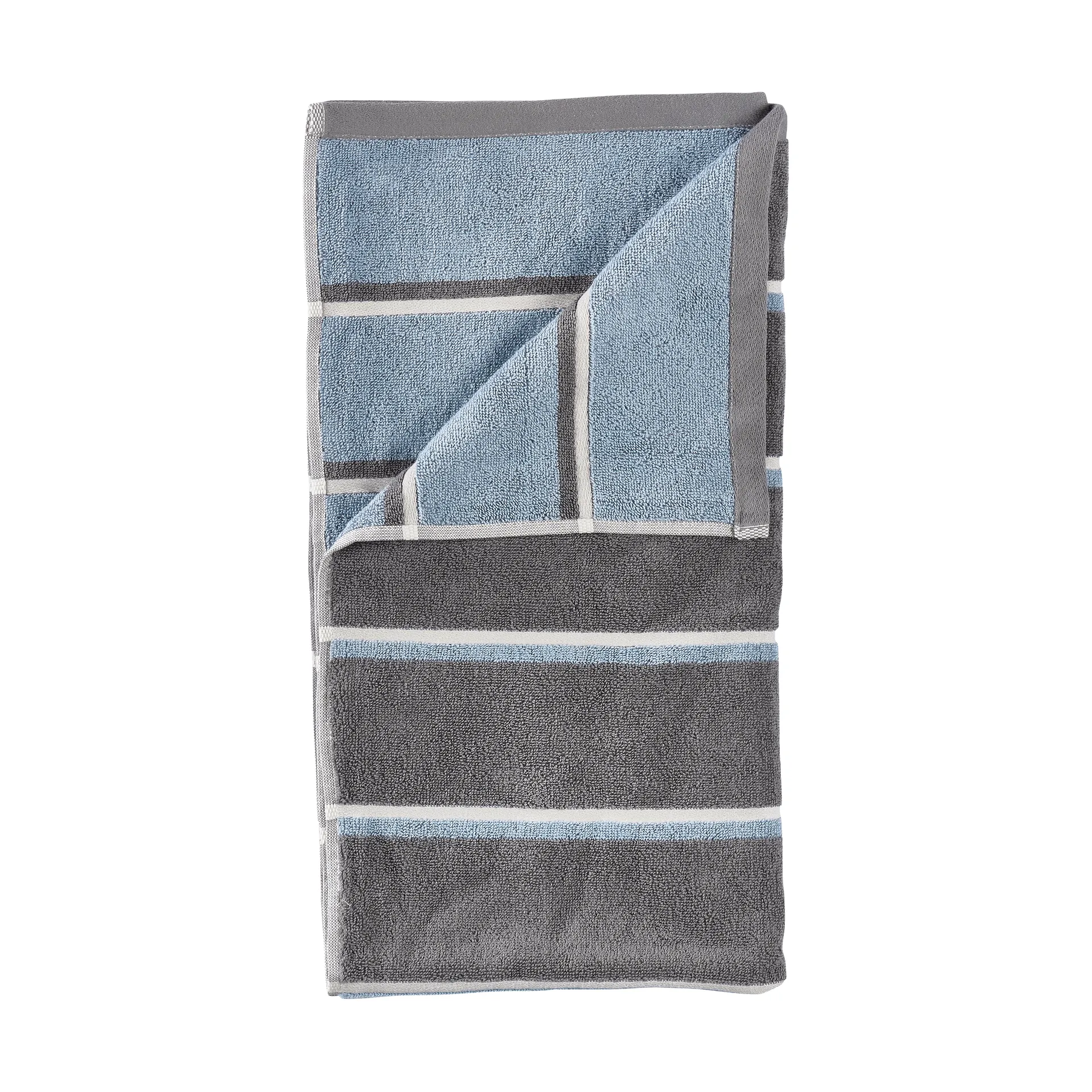 Serviette de sauna, Grey-blue fog-soft grey, 70x140 cm Zone Denmark
