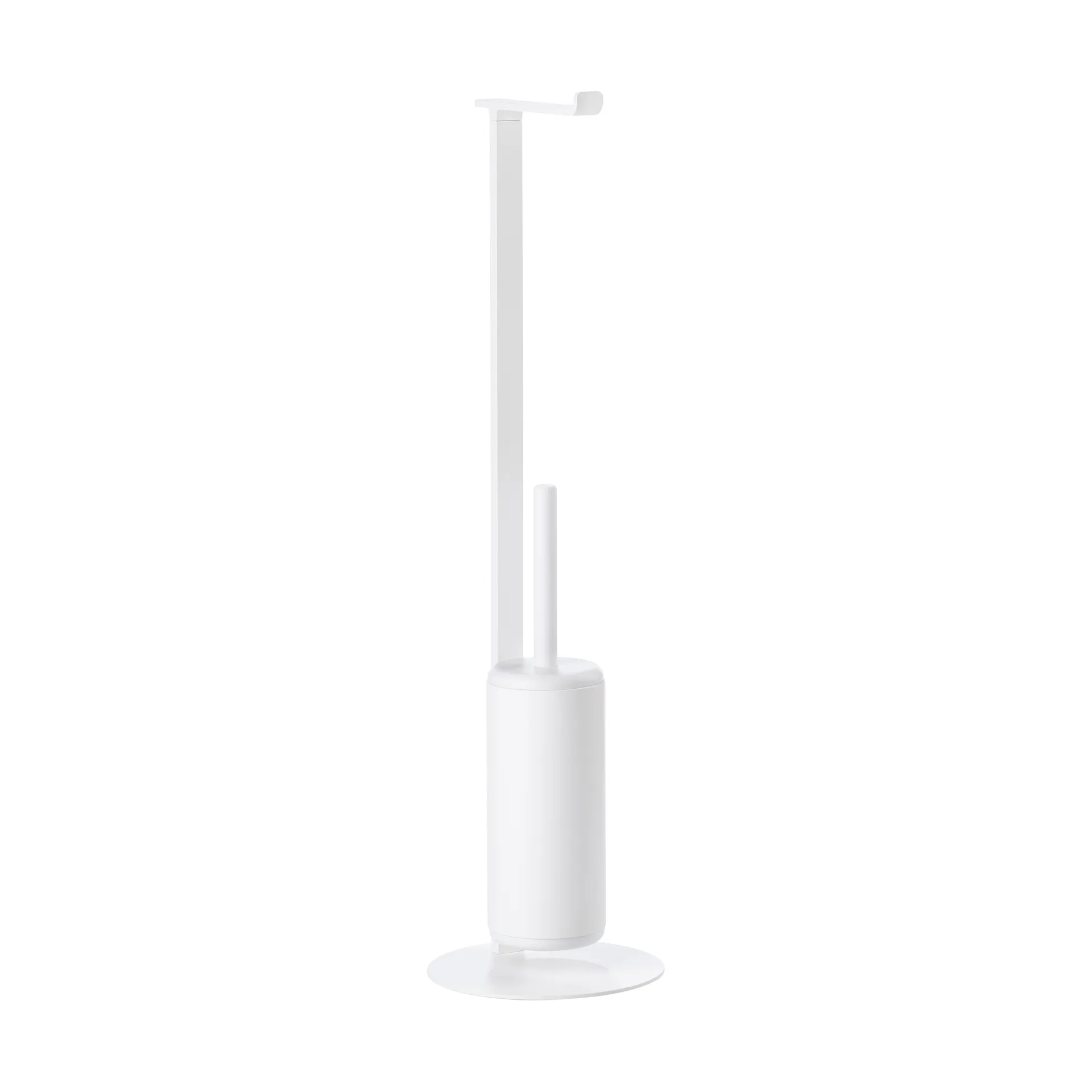 Support de papier toilette avec brosse Rim, White Zone Denmark