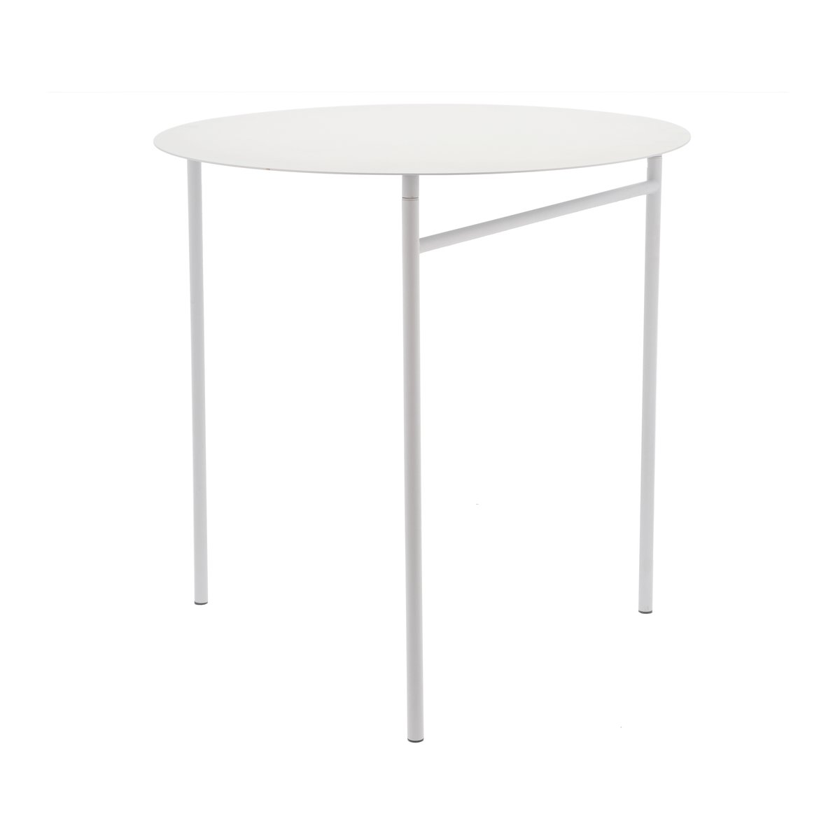 Zone Denmark Table Disc o70 cm Soft Grey | Design Scandinave | Tables de jardin | Gris