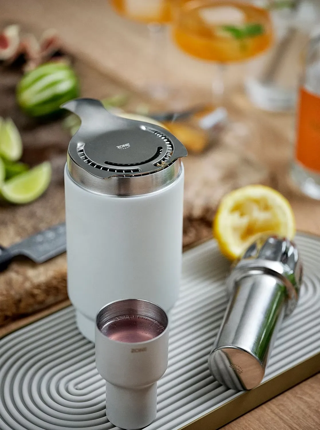 Tamiseur à cocktail Rocks, Acier inoxydable Zone Denmark