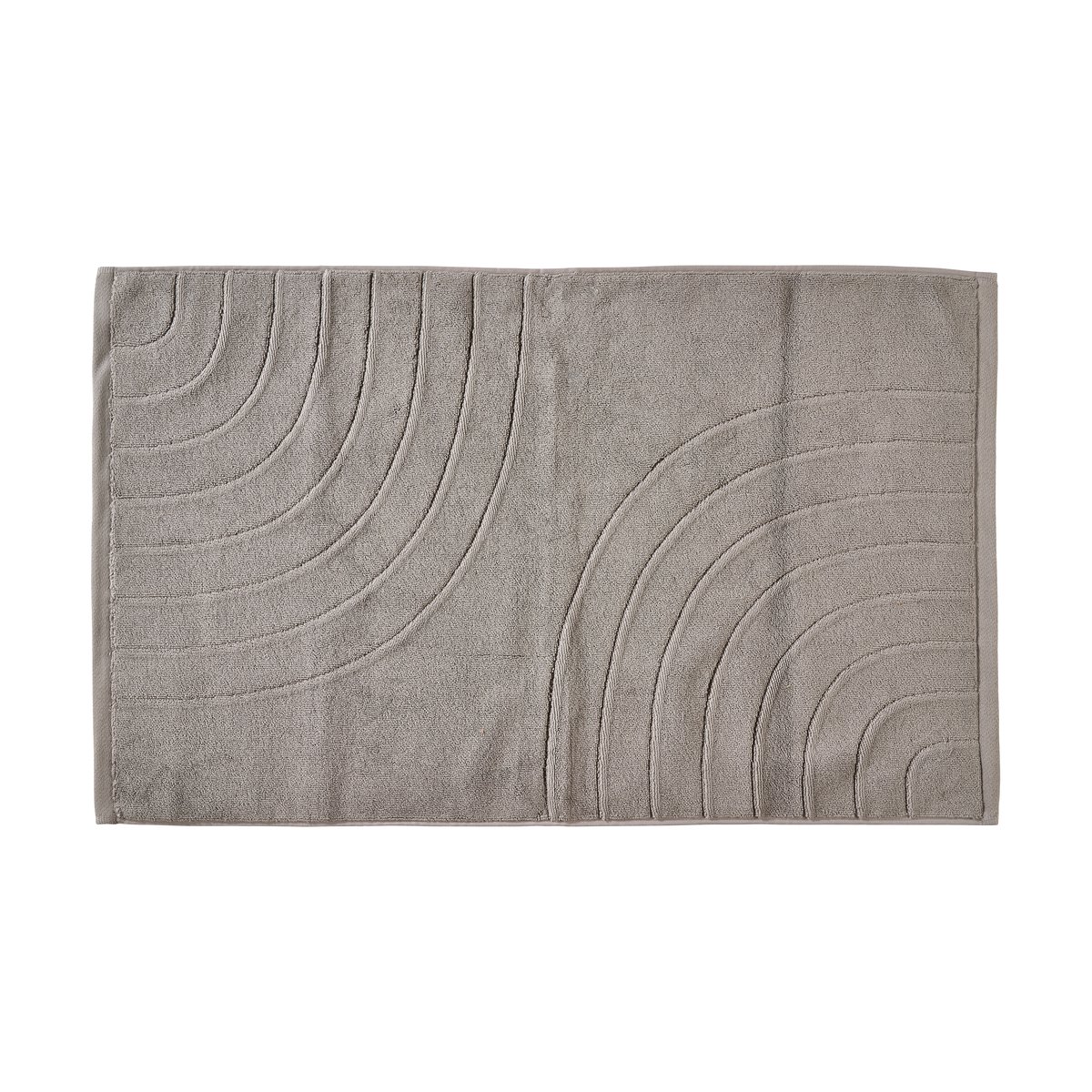 Zone Denmark Tapis de bain Time 50x80 cm Béton | Design Scandinave | Tapis de bain | Gris