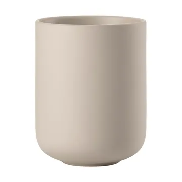 Tasse à brosse à dents Sensu Ø7,4x9,5 cm - Sand - Zone Denmark