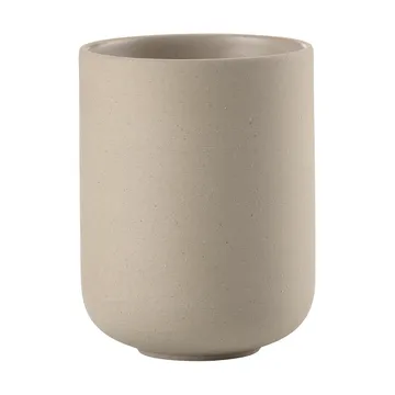 Tasse à brosse à dents Sensu Ø7,4x9,5 cm - Taupe - Zone Denmark