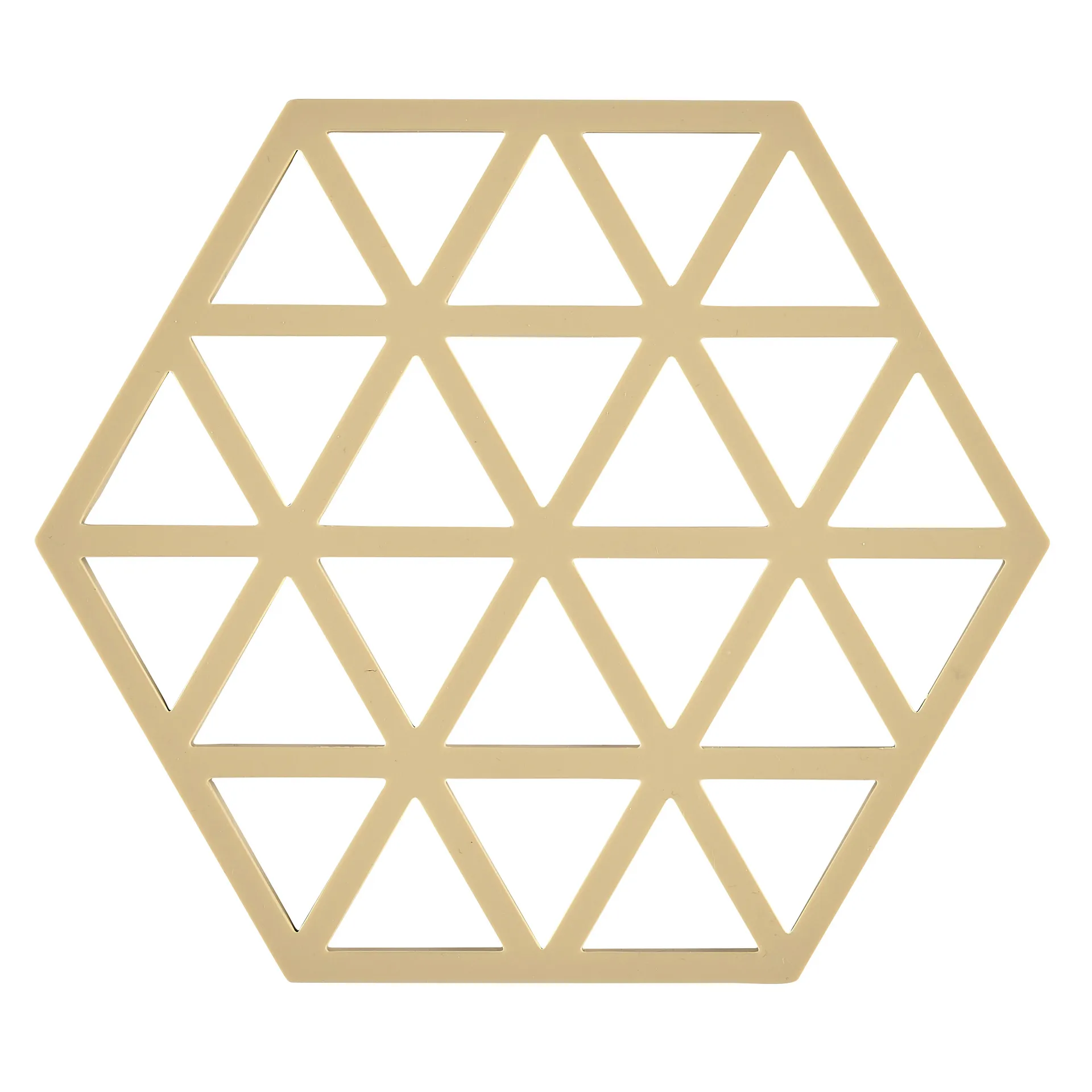 Triangles Dessous de plat 14x16 cm, Warm sand Zone Denmark