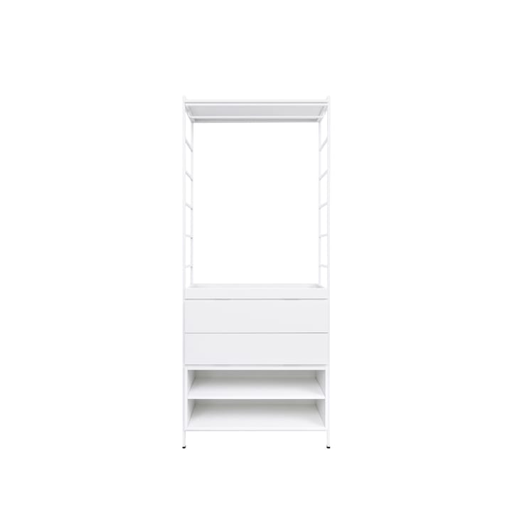 Étagères Molto Hautes - blanc, 1 section - Zweed