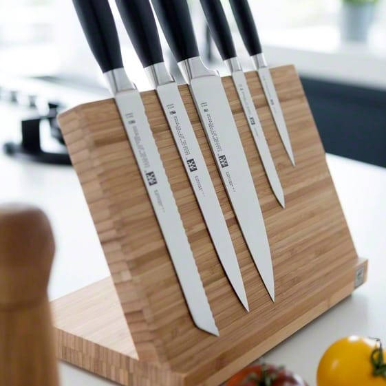 Bloc à couteaux avec aimant Zwilling, bambou Zwilling