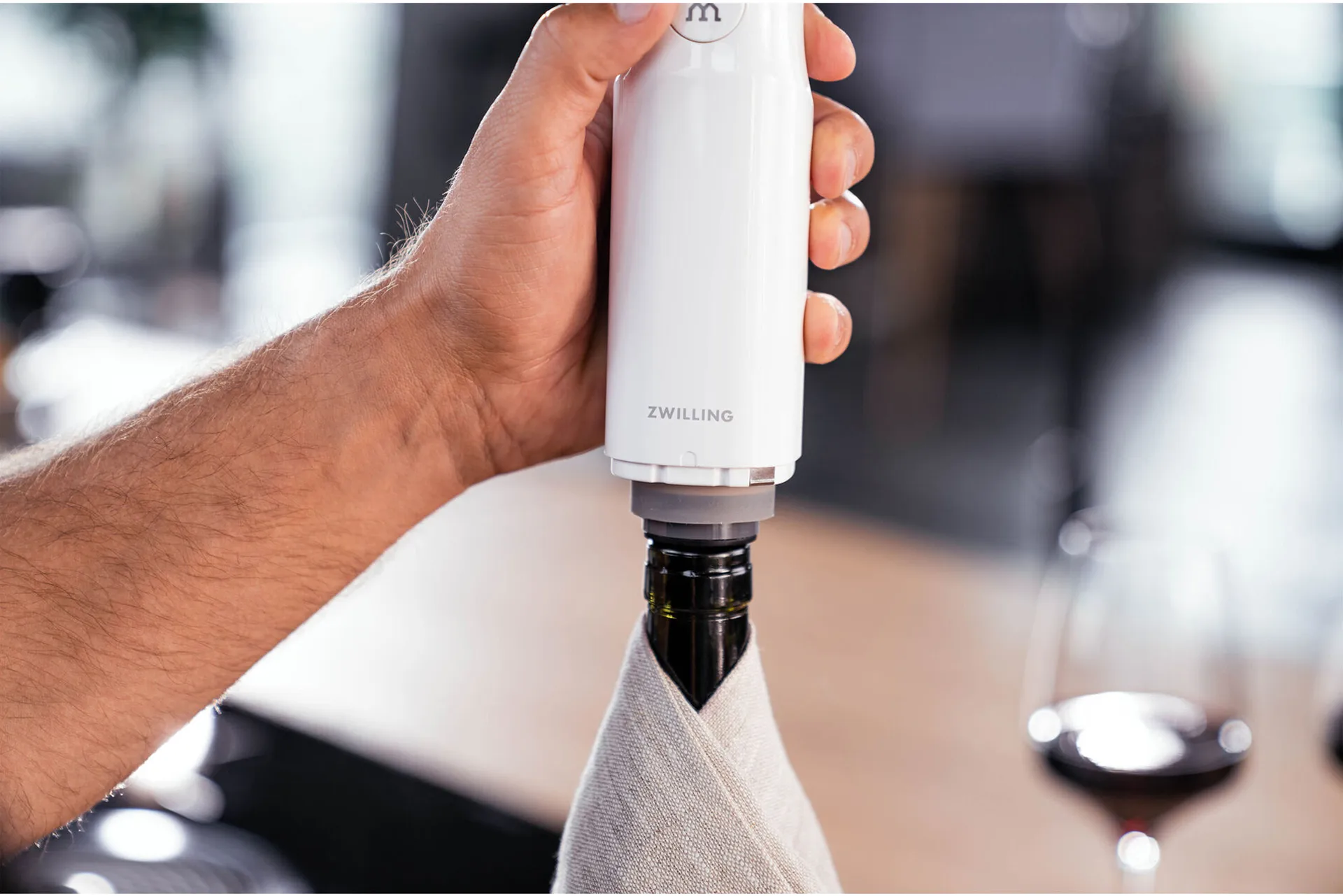 Bouchon sous vide pour vin Zwilling, Acier inoxydable Zwilling