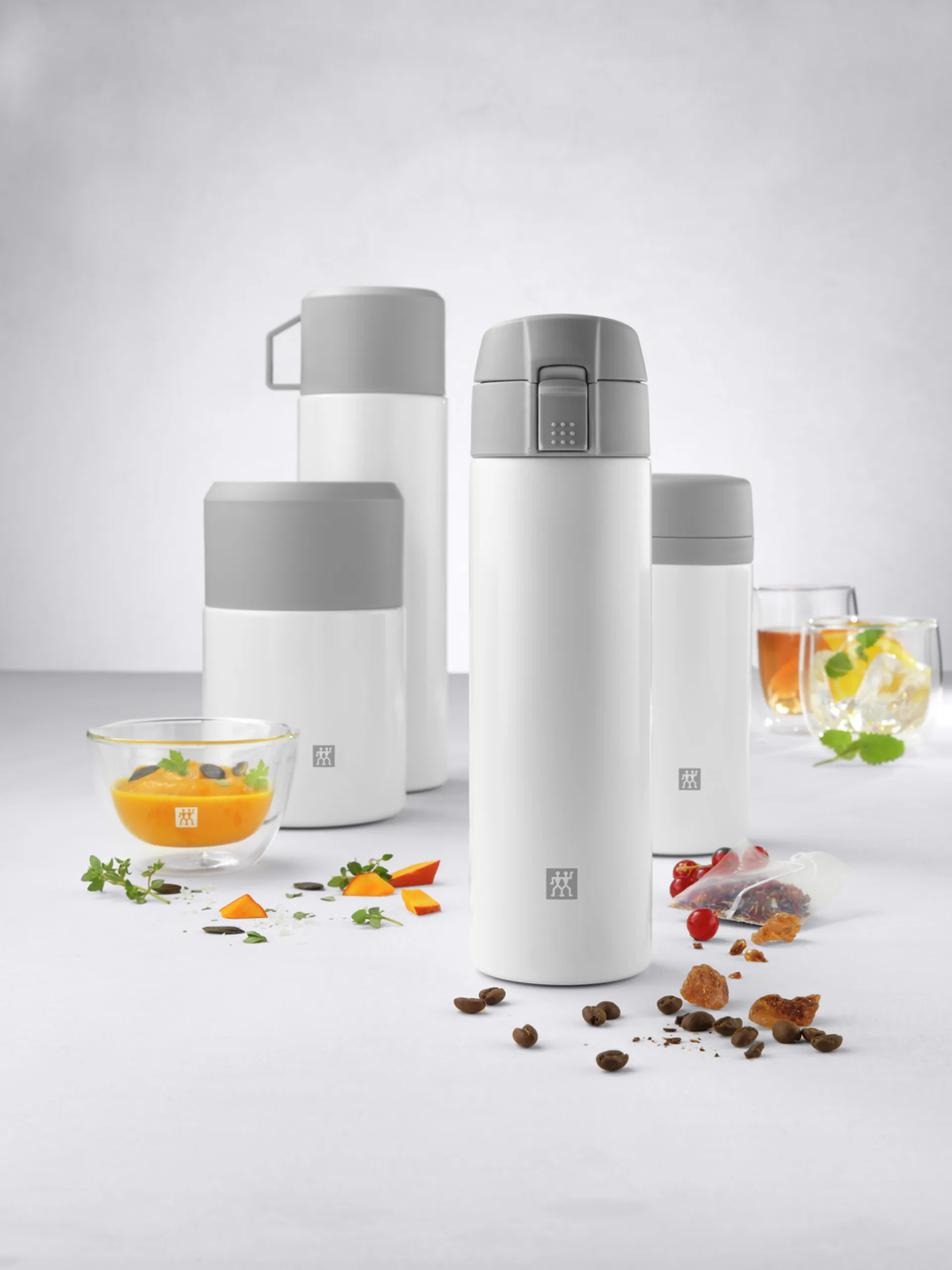 Bouteilles thermique Zwilling Thermo 0,45 L, Argenté-blanc Zwilling