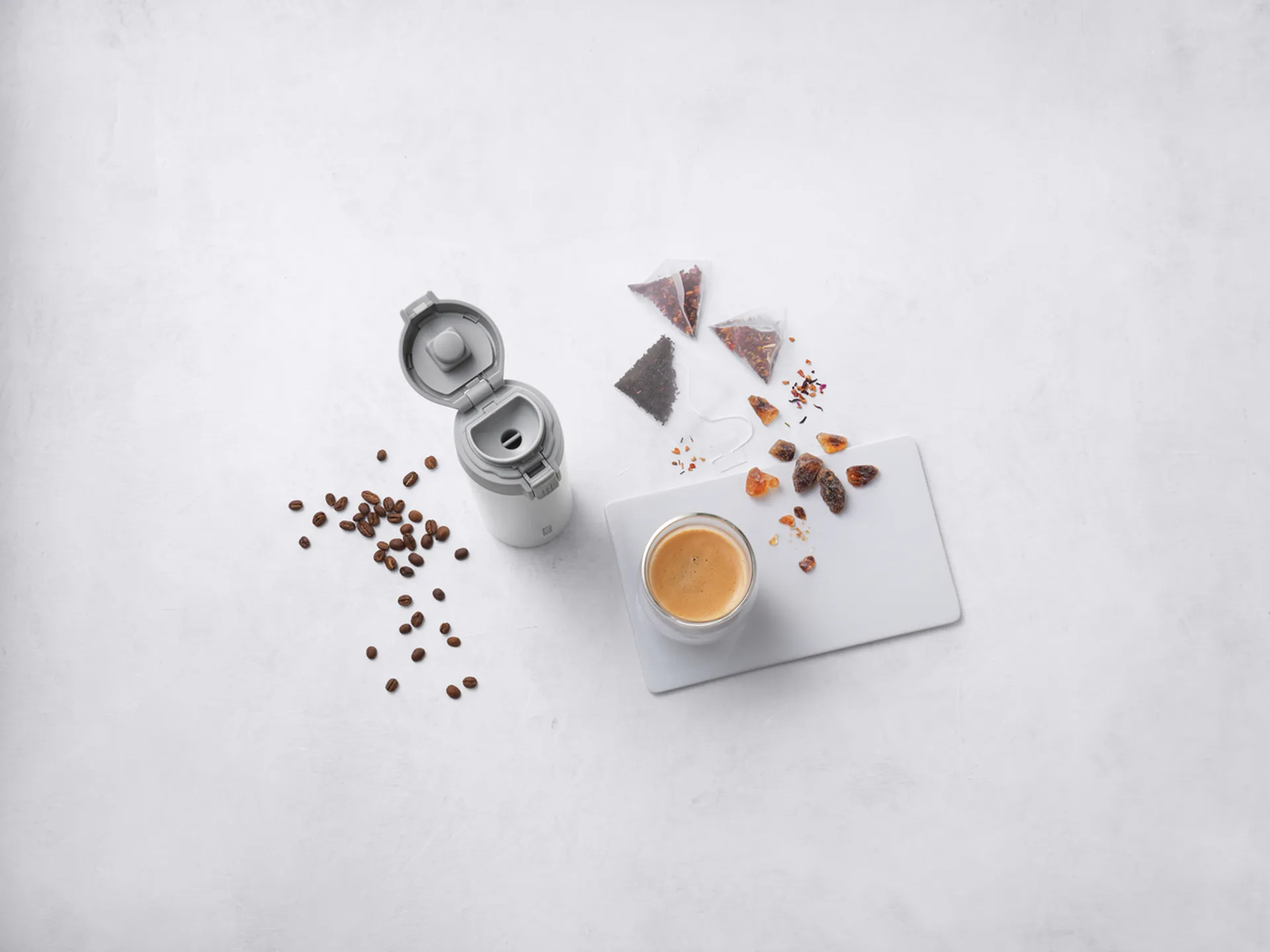 Bouteilles thermique Zwilling Thermo 0,45 L, Argenté-blanc Zwilling