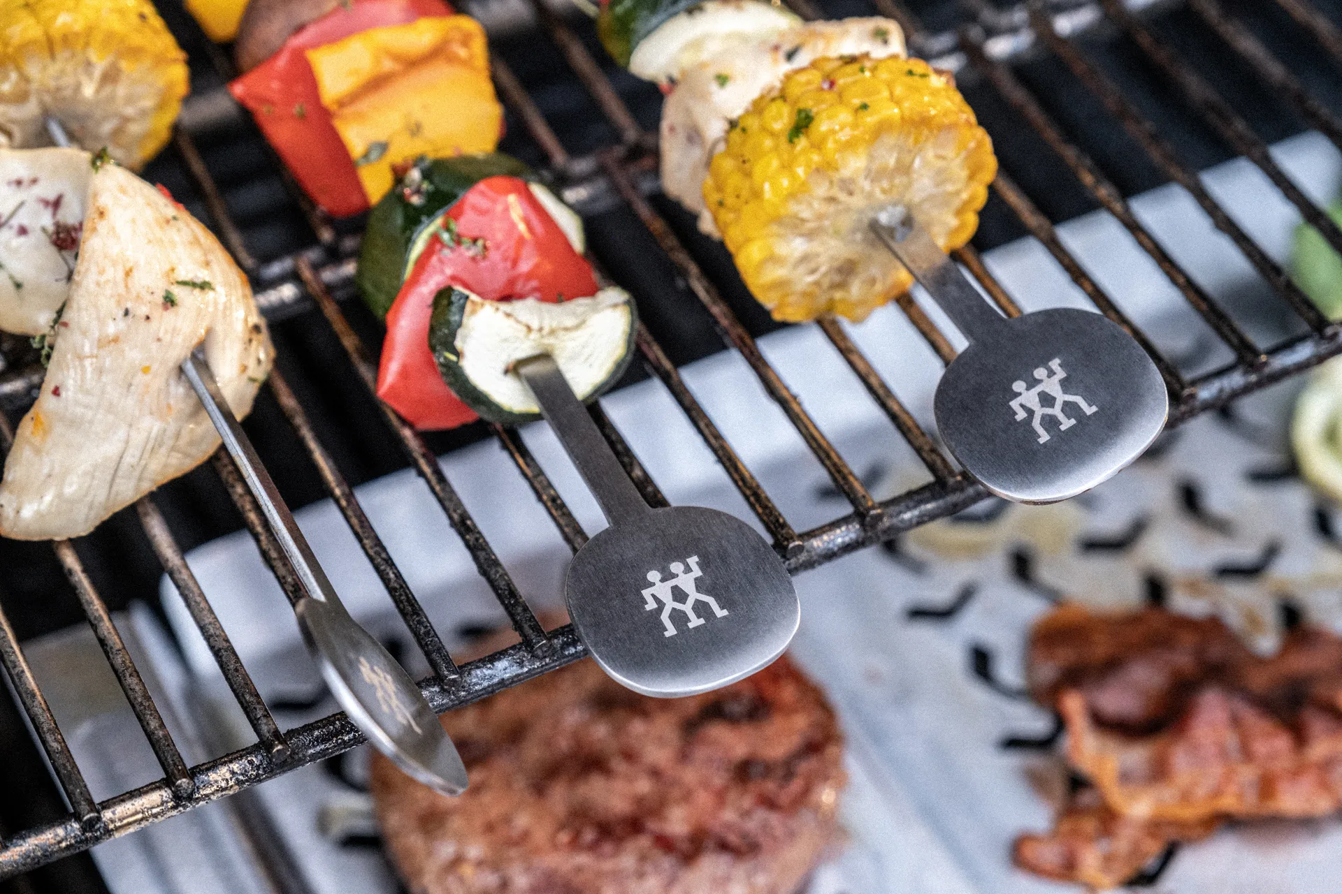 Brochettes à griller Zwilling BBQ+ 5 pièces 29 cm, Acier inoxydable Zwilling