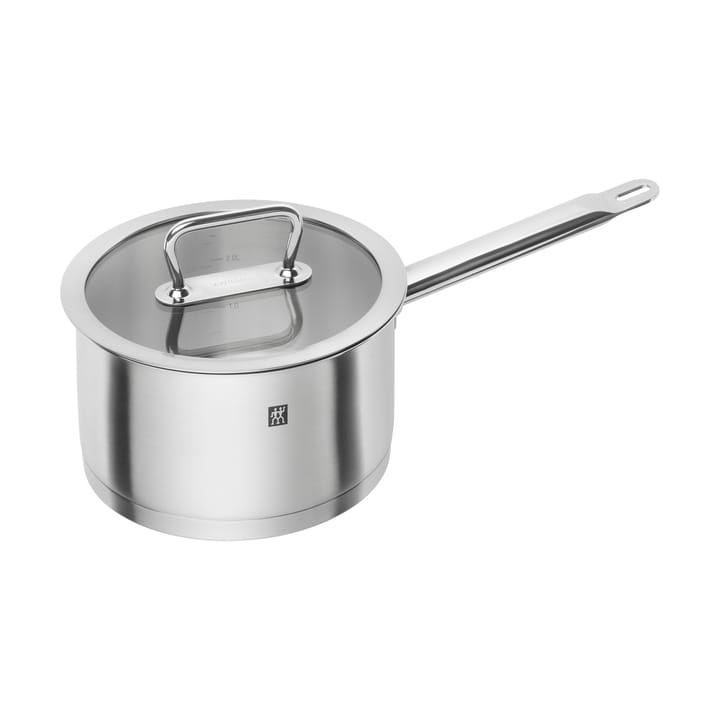 Casserole Zwilling Pro avec couvercle en verre en acier inoxydable - 3,1 L - Zwilling