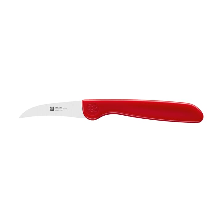 Couteau à éplucher Zwilling Twin Grip 5 cm - Röd-acier inoxydable - Zwilling