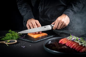 Couteau à filets Zwilling Tanrei 23 cm - Damassé noir - Zwilling