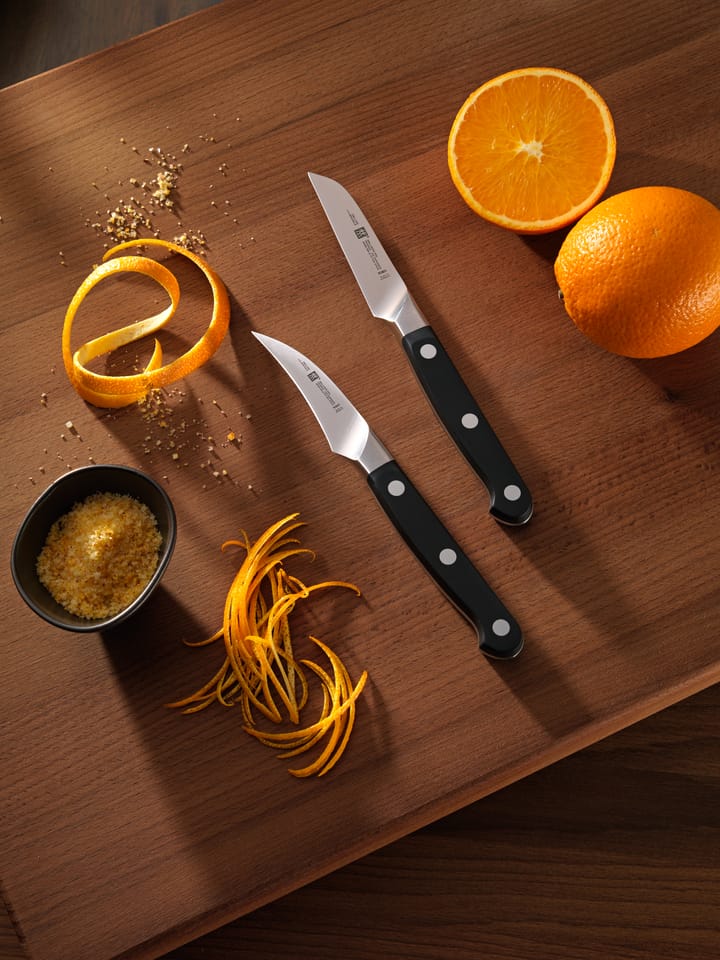 Couteau à légumes Zwilling Pro 9 cm, Noir-acier inoxydable Zwilling