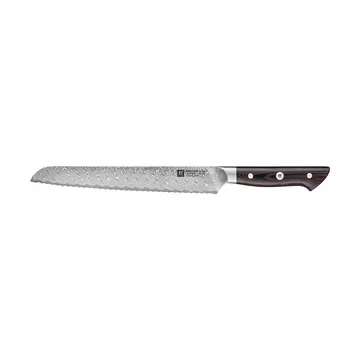 Couteau à pain Zwilling Tanrei 23 cm - Damassé noir - Zwilling