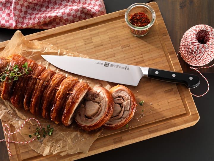Couteau de chef Zwilling Pro 26 cm, Noir-acier inoxydable Zwilling