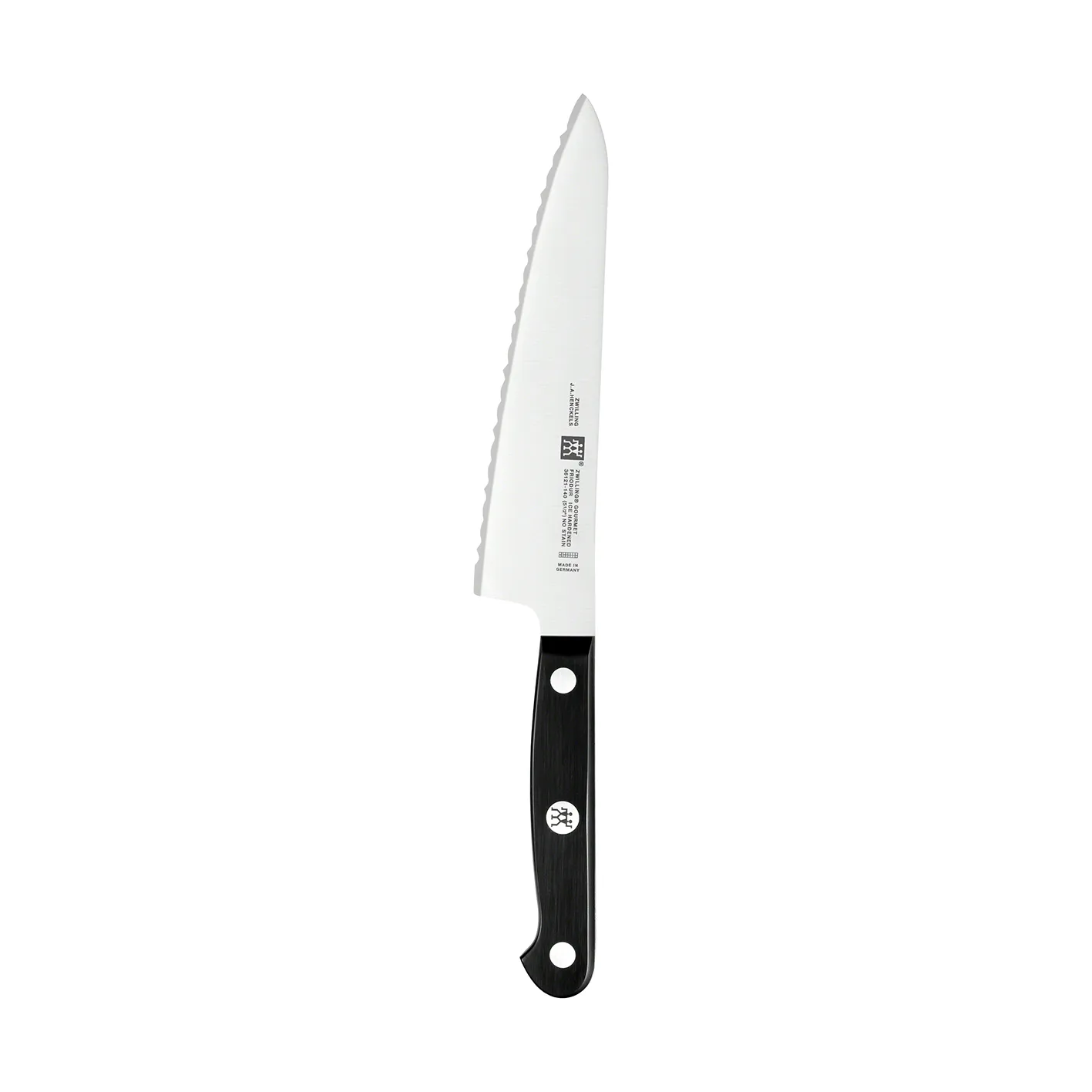 Couteau de cuisine compact en dents de scie Zwilling Gourmet, 14 cm Zwilling