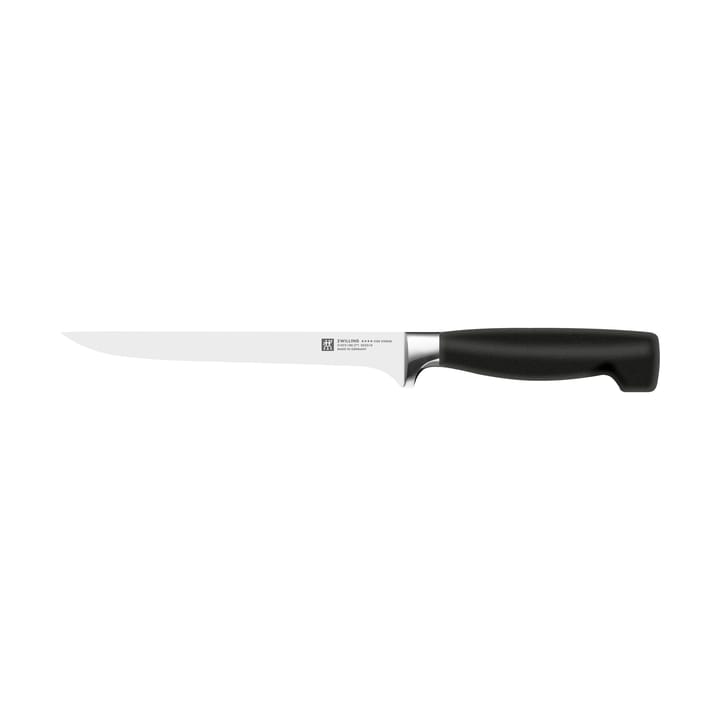 Couteau de filetage Zwilling Four Star 18 cm - Noir-acier inoxydable - Zwilling