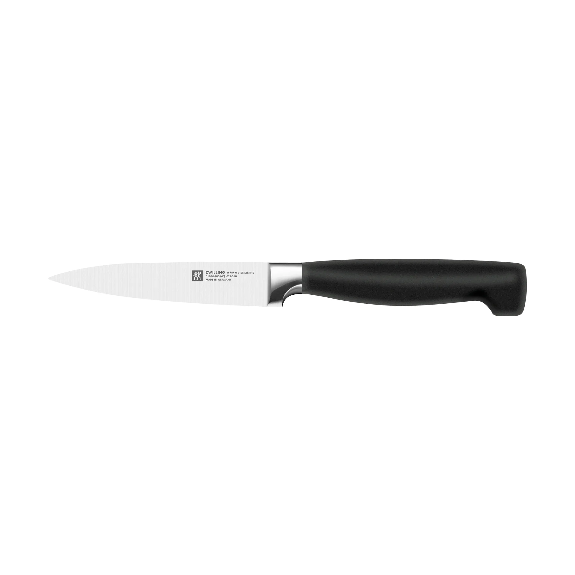 Couteau d'office Zwilling Pro Le Blanc 10 cm, Noir-acier inoxydable Zwilling