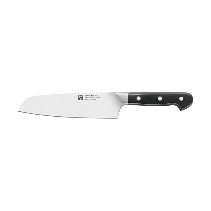 Couteau Santoku Zwilling Four Star 18 cm - Noir-acier inoxydable - Zwilling