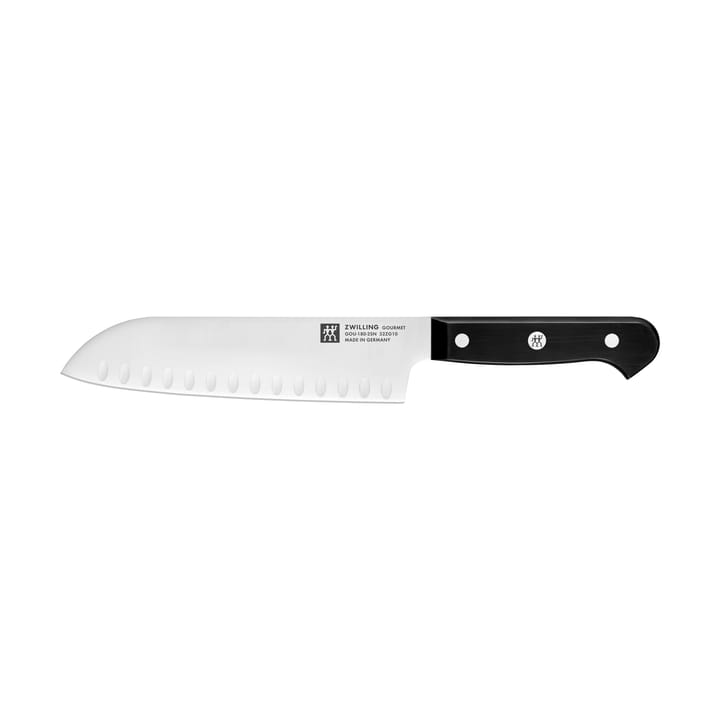 Couteau Santoku Zwilling Tanrei 18 cm - Noir-acier inoxydable - Zwilling