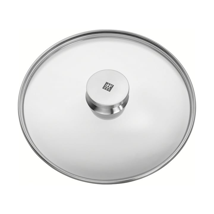 Couvercle en verre Zwilling Twin Specials avec bouton en acier - Ø24 cm - Zwilling