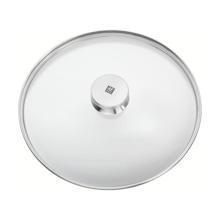 Couvercle en verre Zwilling Twin Specials avec bouton en acier - Ø28 cm - Zwilling
