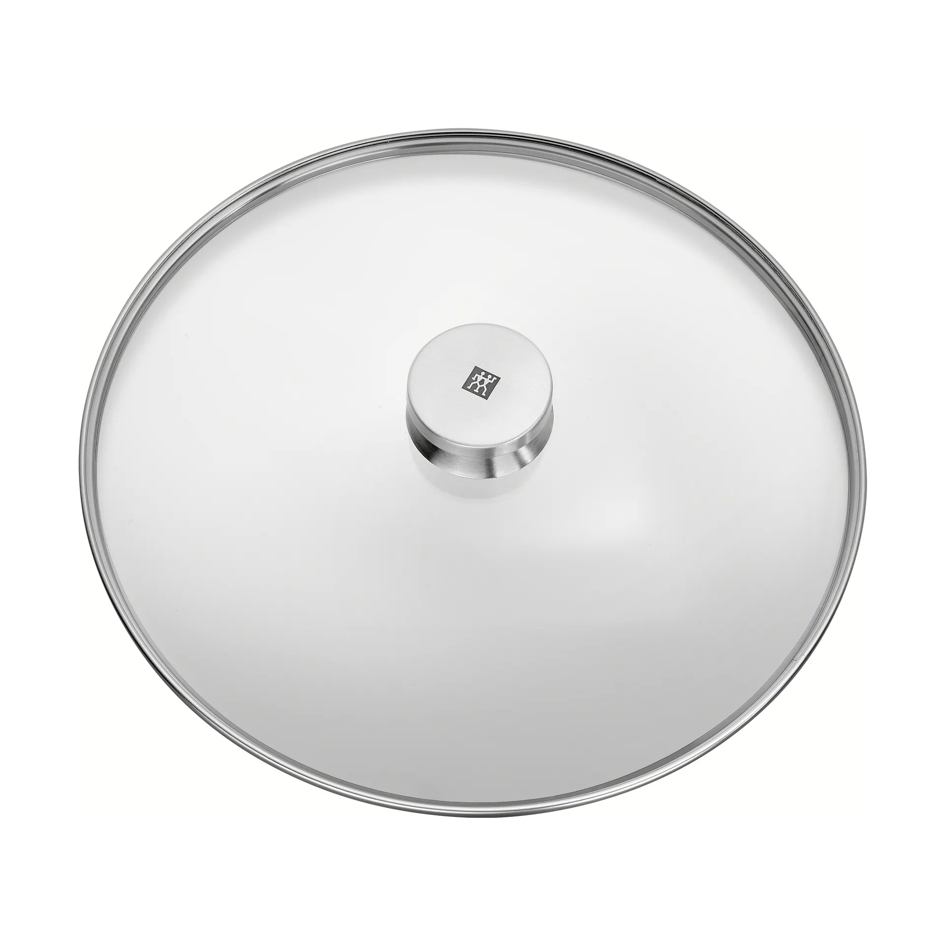 Couvercle en verre Zwilling Twin Specials avec bouton en acier, Ø32 cm Zwilling
