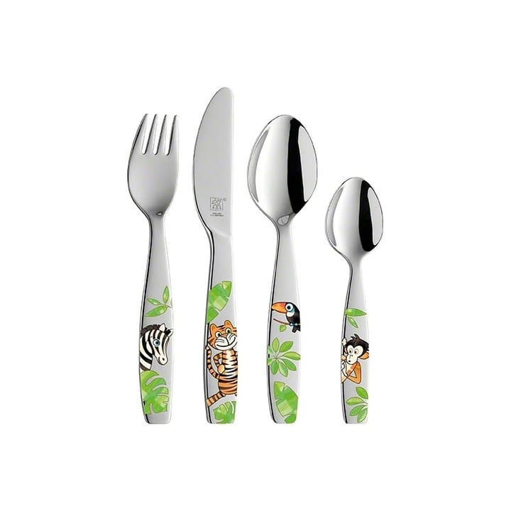 Couverts enfant Zwilling Twin Kids Jungle 4 pièces - 4 pièces - Zwilling