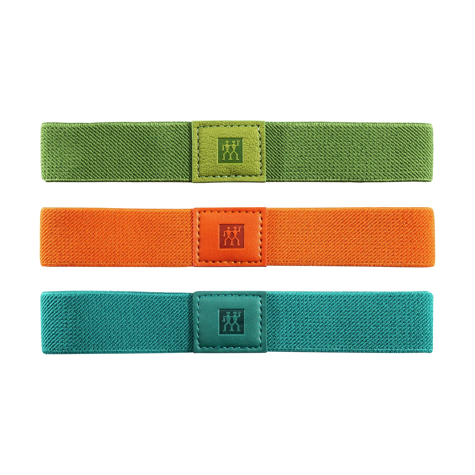 Ensemble de bandes élastiques pour accessoires sous vide Zwilling, Bleu-vert-orange Zwilling