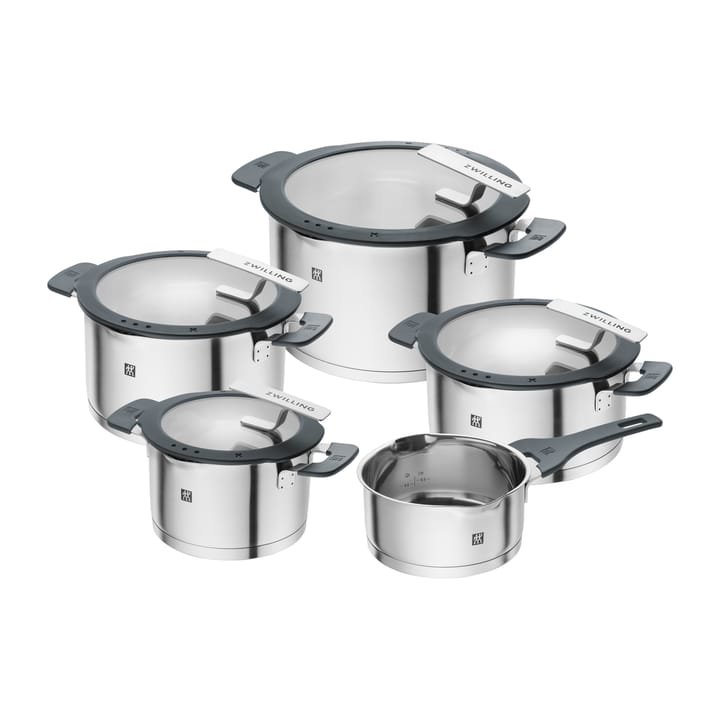 Ensemble de cocottes Zwilling Simplify 5 Pièces - Argenté - Zwilling