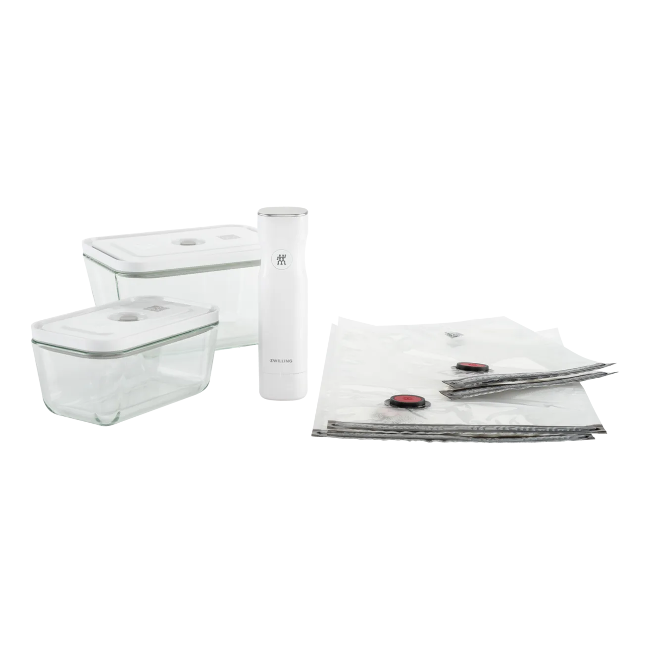 Ensemble de démarrage sous vide Zwilling en verre, 7 pièces, Verre Zwilling