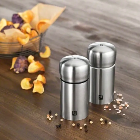 Ensemble sel et poivre Zwilling Spices mini, acier inoxydable Zwilling
