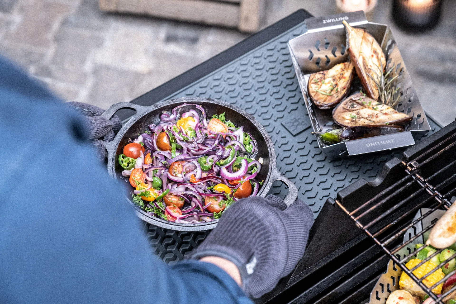 Fourchette de service Zwilling Jessica 18,3 cm, Gris Zwilling