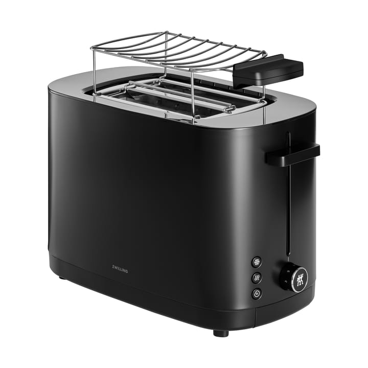 Grille-pain Zwilling avec réchauffe-pain 2 fentes courtes - Noir - Zwilling