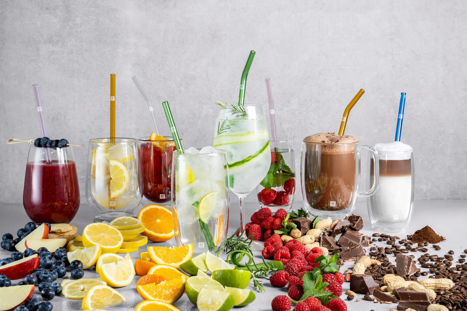 Pailles Zwilling Sorrento Lot de 4, Multi Zwilling