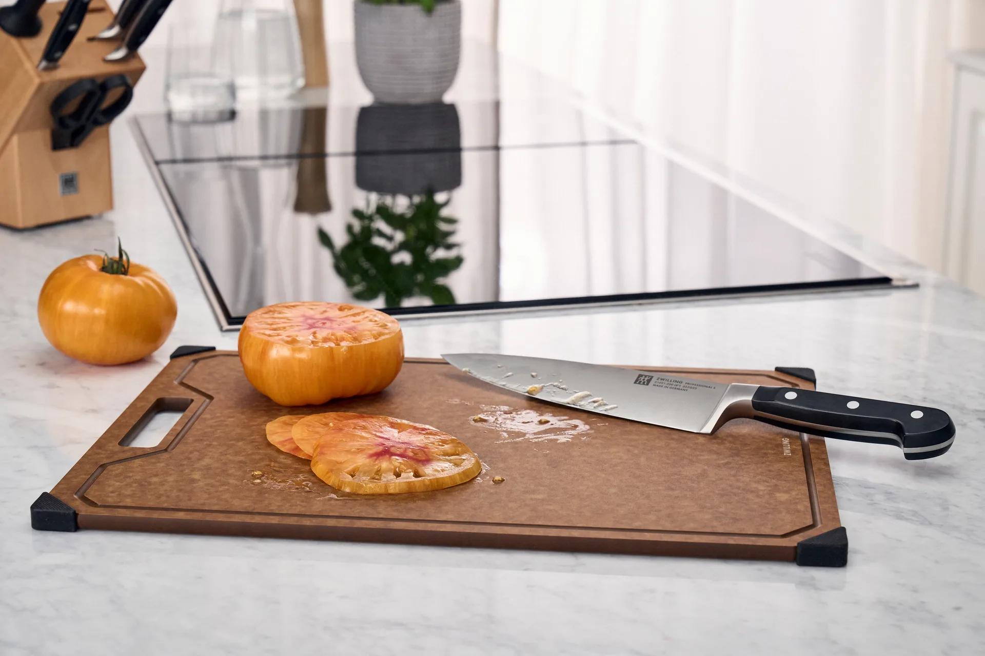 Planche à découper en fibres de bois brun Zwilling, S Zwilling