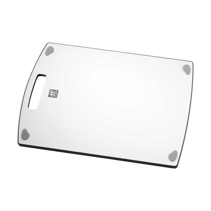 Planche à découper réversible Zwilling plastique blanc-gris - 39x29x1,5 cm - Zwilling