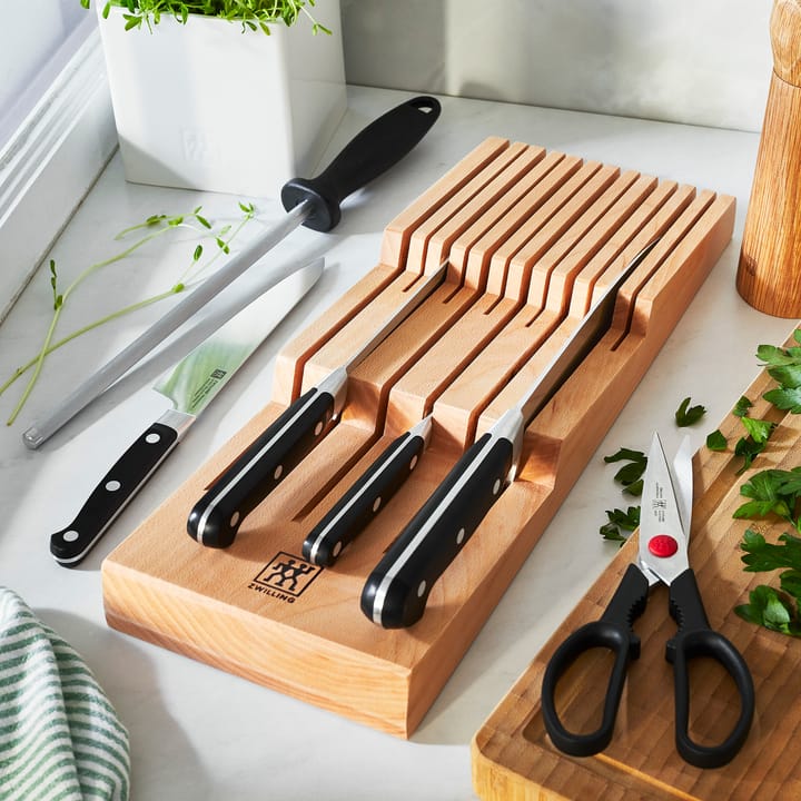 Rangement pour couteaux Zwilling 41x15,5x4,8 cm, Hêtre Zwilling
