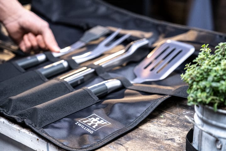 Set BBQ Zwilling 5 pièces, Noir-acier inoxydable Zwilling