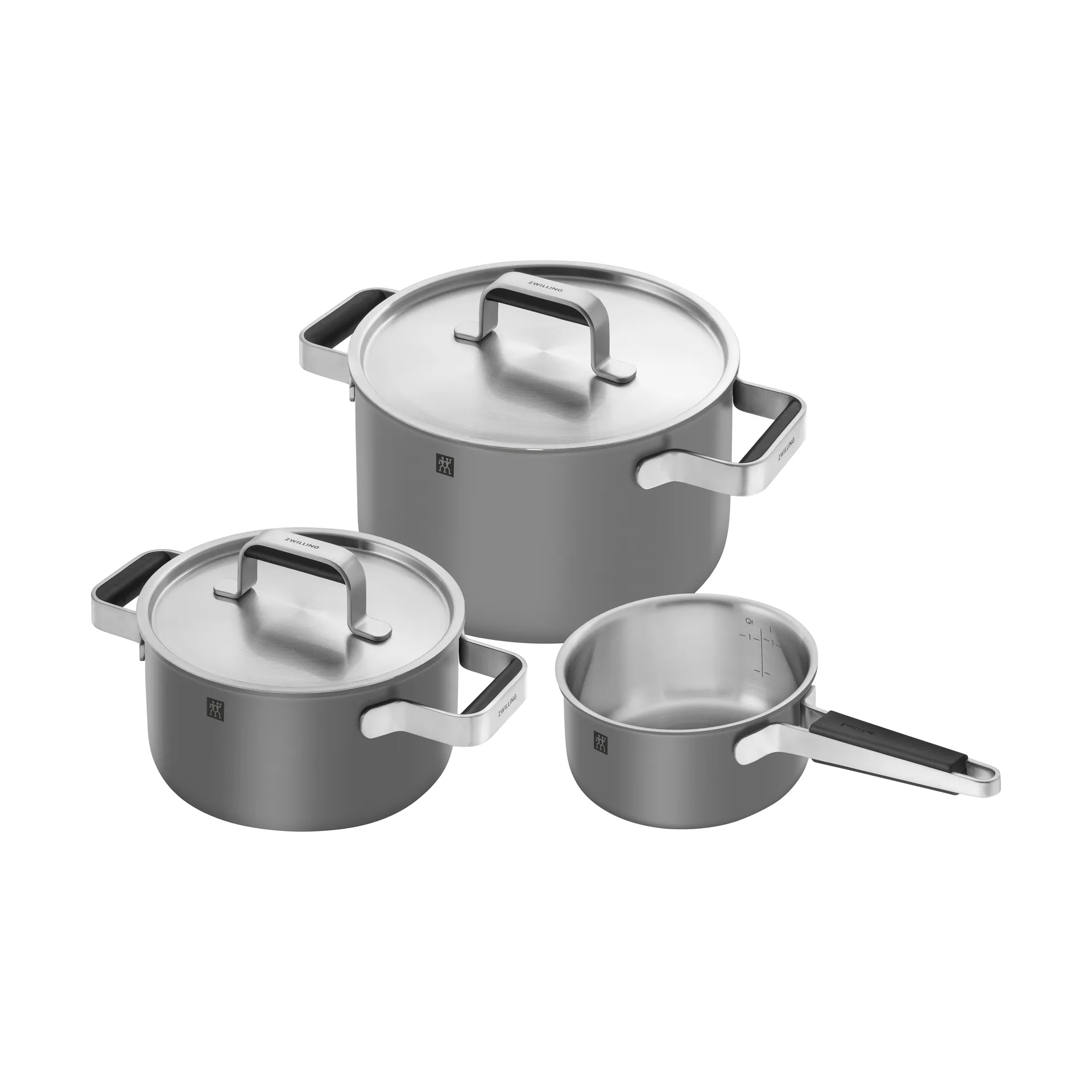 Set de casseroles Zwilling Pure 5 pièces, Gris Zwilling