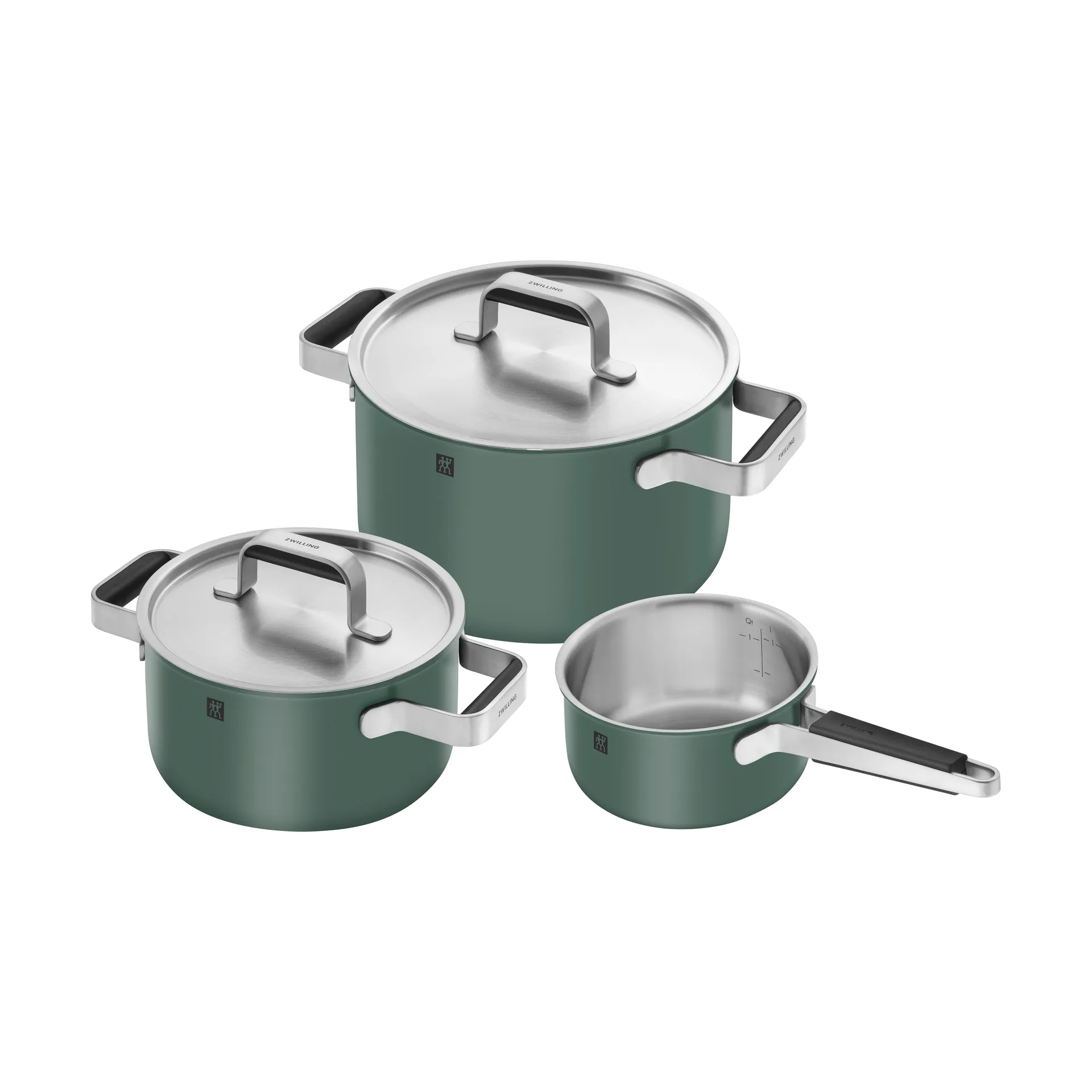 Set de casseroles Zwilling Pure 5 pièces, Vert Zwilling